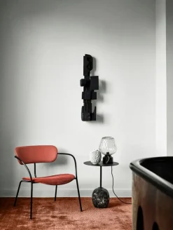 &Tradition Lato LN8 soffbord, svart - emperador-marmor