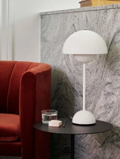 &Tradition Lato LN8 soffbord, svart - emperador-marmor