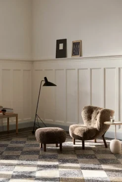 &Tradition Lato LN8 soffbord, ek - Cream Diva marmor