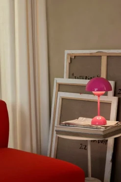 &Tradition Lato LN8 soffbord, ek - Cream Diva marmor