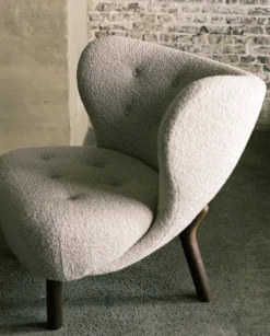 &Tradition Little Petra fåtölj, Karakorum 003 - valnöt