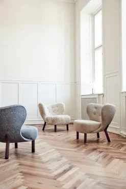 &Tradition Little Petra fåtölj, Hallingdal 130 - valnöt