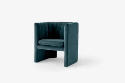 &Tradition Loafer SC23 fåtölj, Ritz 0408 Blue-gray