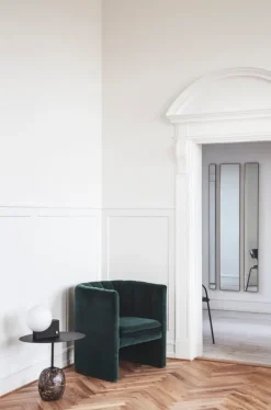 &Tradition Loafer SC23 fåtölj, Ritz 0408 Blue-gray