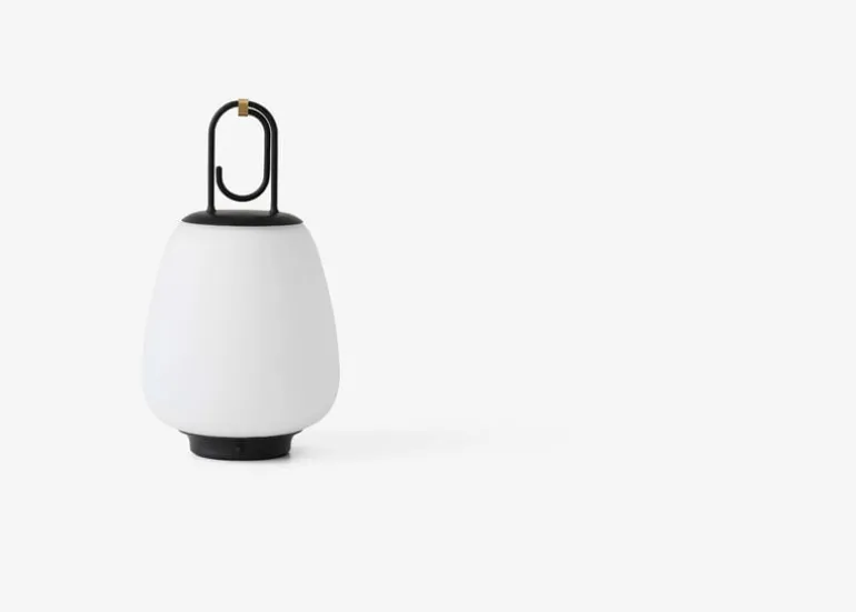 &Tradition Lucca SC51 bordslampa, opal - svart