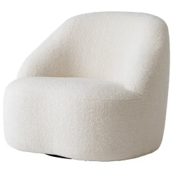 &Tradition Margas LC2 loungefåtölj, svängbar, svart - Karakorum 001