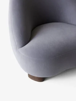 &Tradition Margas LC1 loungefåtölj, valnöt - Gentle 133