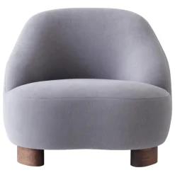 &Tradition Margas LC1 loungefåtölj, valnöt - Gentle 133