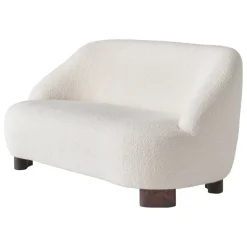 &Tradition Margas LC3 2-sits soffa, valnöt - Karakorum 001