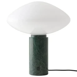 &Tradition Mist bordslampa AP17, Guatemala Verde-marmor - opalglas