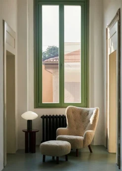 &Tradition Mist bordslampa AP17, Guatemala Verde-marmor - opalglas