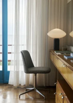 &Tradition Mist bordslampa AP17, Guatemala Verde-marmor - opalglas