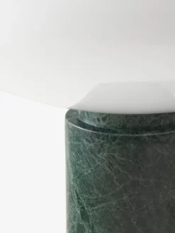 &Tradition Mist bordslampa AP17, Guatemala Verde-marmor - opalglas