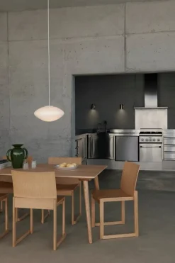 &Tradition Mist pendellampa AP16, mattvit - opalglas