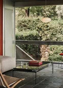 &Tradition Mist pendellampa AP16, mattvit - opalglas