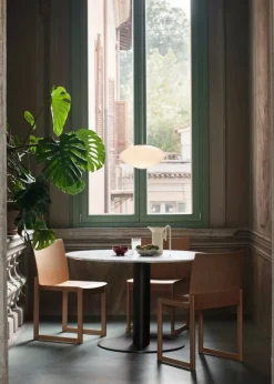 &Tradition Mist pendellampa AP16, mattvit - opalglas