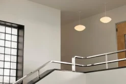 &Tradition Mist pendellampa AP15, mattvit - opalglas