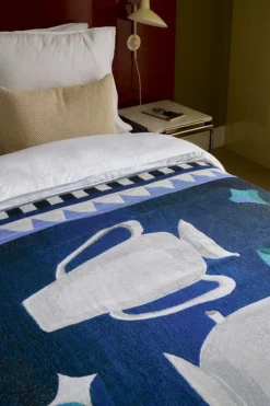 &Tradition Momento JH46, pläd, 130 x 180 cm, midnattsblå