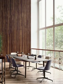 &Tradition Patch HW2 bord, 240 cm, oljad valnöt - mörkbrunt laminat