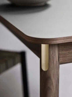 &Tradition Patch HW1 bord, 180 cm, rökt ek - grå laminat