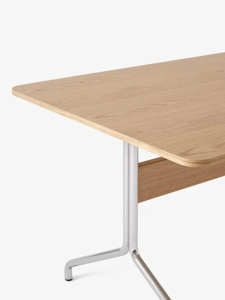 &Tradition Pavilion AV19 bord, krom - lackerad ek