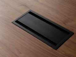 &Tradition Pavilion AV18 bord, krom - lackerad valnöt