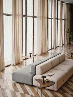 &Tradition Pinwheel HM7 sidobord, oljad valnöt