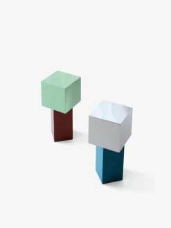 &Tradition Pivot bärbar lampa ATD7, blue silver