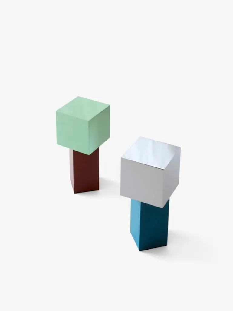 &Tradition Pivot bärbar lampa ATD7, rusty mint