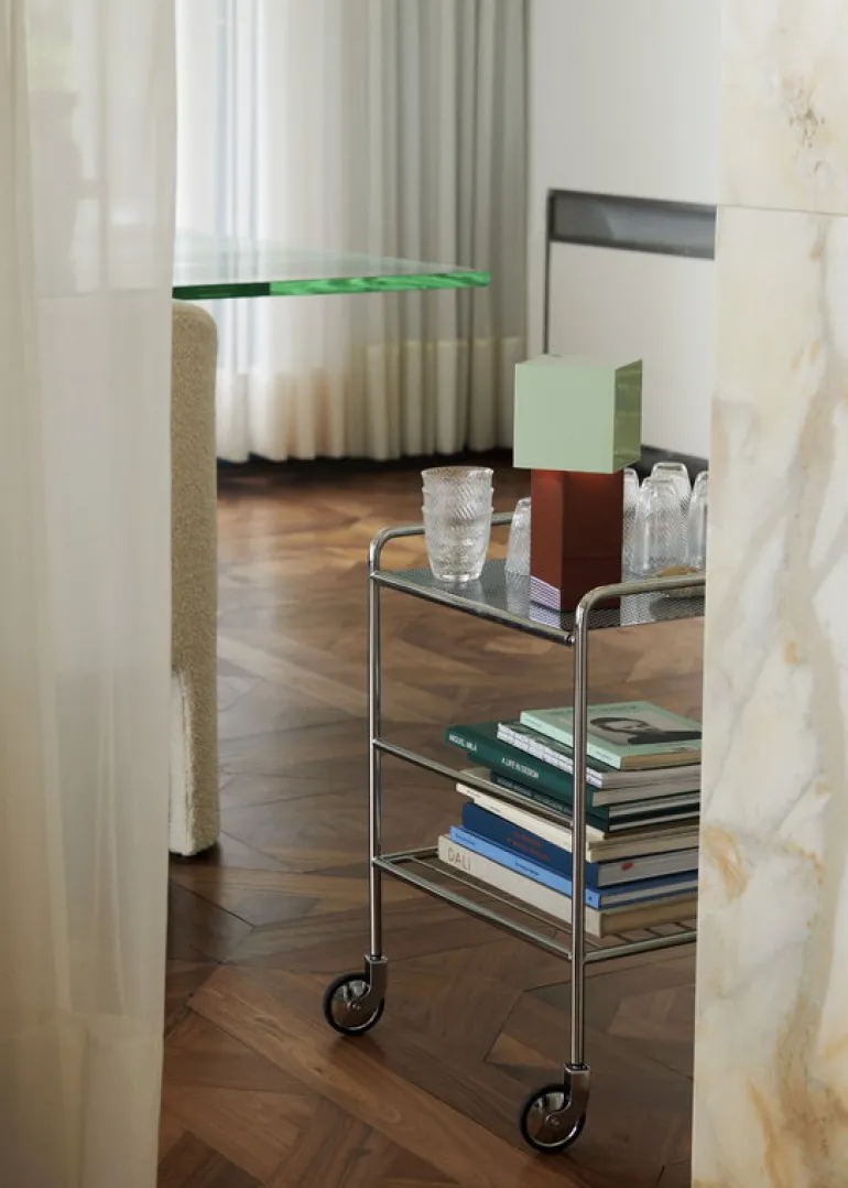 &Tradition Pivot bärbar lampa ATD7, rusty mint