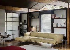 &Tradition RFH RD7 fåtölj, valnöt och bokfaner - beige