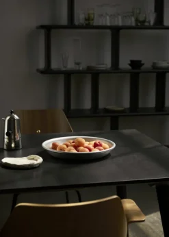 &Tradition RFH RD7 fåtölj, valnöt och bokfaner - beige