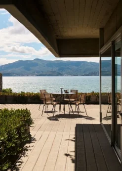 &Tradition RFH RD6, terrassbord, 97 cm, svart - svart laminat