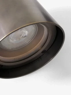 &Tradition Solid SC105 vägglampa, bronsad mässing