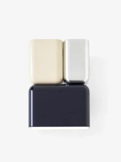 &Tradition Tabata LN10, vägglampa, djupblå - elfenbensvit