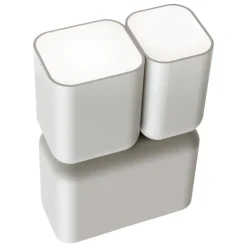 &Tradition Tabata LN10 vägglampa, silkesgrå