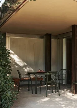 &Tradition Thorvald SC98 matbord, runt 115 cm, bronsgrön