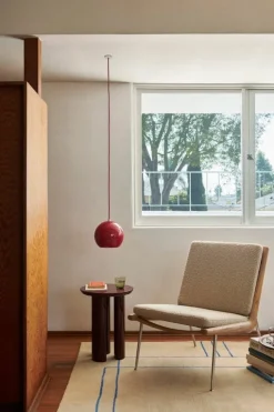 &Tradition Topan VP6 pendellampa, cinnoberröd