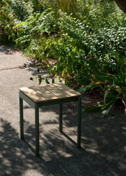 &Tradition Ville AV47 pall, teak - bronsgrön