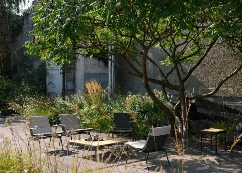 &Tradition Ville AV47 pall, teak - bronsgrön