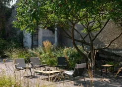 &Tradition Ville AV50 utebord, 90 x 90 cm, teak - bronsgrön