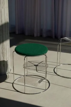 &Tradition Wire Stool VP11 sittdyna, Hallingdal 944 grön