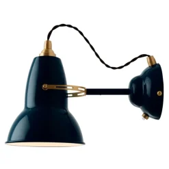 Anglepoise Original 1227 Brass vägglampa, bläckblå