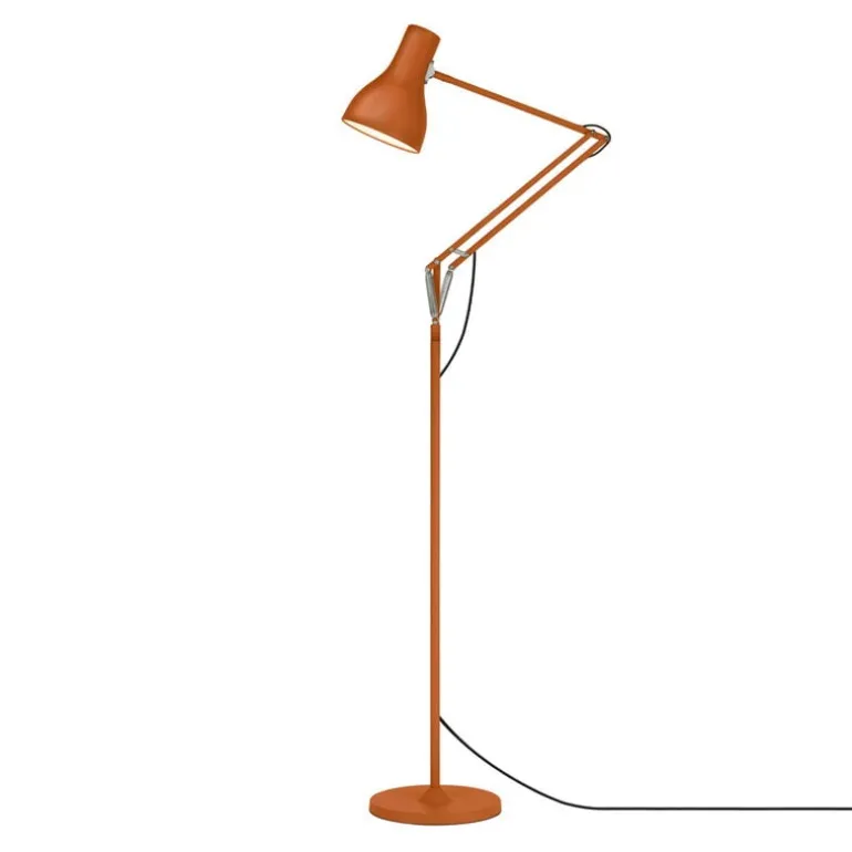Anglepoise Type 75 golvlampa, Margaret Howell Edition, sienna