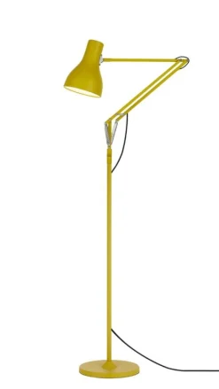 Anglepoise Type 75 golvlampa, Margaret Howell Edition, gulockra