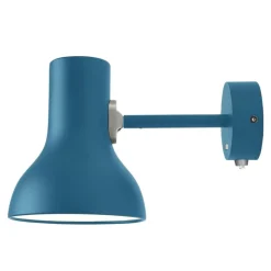 Anglepoise Type 75 Mini vägglampa, Margaret Howell Edition, saxonblå