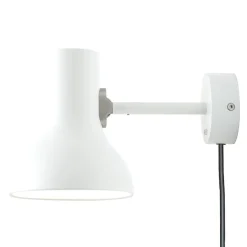 Anglepoise Type 75 Mini vägglampa med kabel, alpinvit