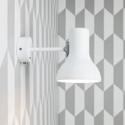 Anglepoise Type 75 Mini vägglampa, alpine white
