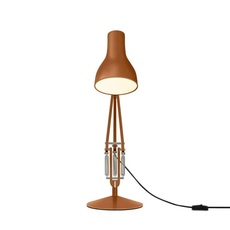 Anglepoise Type 75 skrivbordslampa, Margaret Howell Edition, sienna