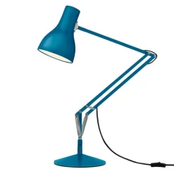 Anglepoise Type 75 skrivbordslampa, Margaret Howell Edition, saxonblå
